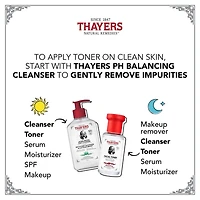 THAYERS Tonique Visage Pétale de Rose Sans alcool formule à l'hamamélis et à l'aloès Format voyage 89ml