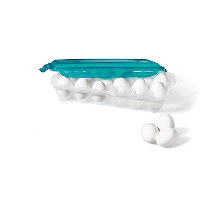 Starfrit LocknLock Egg Container, 18-Egg Capacity, Airtight & Leakproof Lid, BPA-Free Plastic, Dishwasher Safe, Fridge Egg Holder, Durable & Maintain Freshness