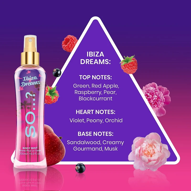 So...? Ibiza Dreams Body Mist