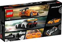 LEGO Speed Champions McLaren Solus GT et McLaren F1 LM 76918 Ensemble de construction (581 pièces) Comprend 581 pièces, 9+ ans
