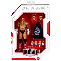 WWE Ultimate Edition CM Punk Action Figure & Accessories Set, 6-inch Collectible Superstar