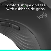 Logitech Signature M650 L Souris Sans Fil Grande Taille, Pour Mains Larges, Graphite