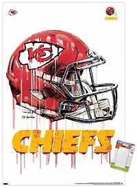 NFL Kansas City Chiefs - Casque anti-goutte 20