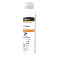 Écran solaire en vaporisateur Neutrogena Clear Body avec FPS 50, 141 g