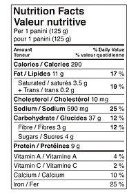 Dr. Oetker Giuseppe Pizzeria Panini Bruschetta, 250 g