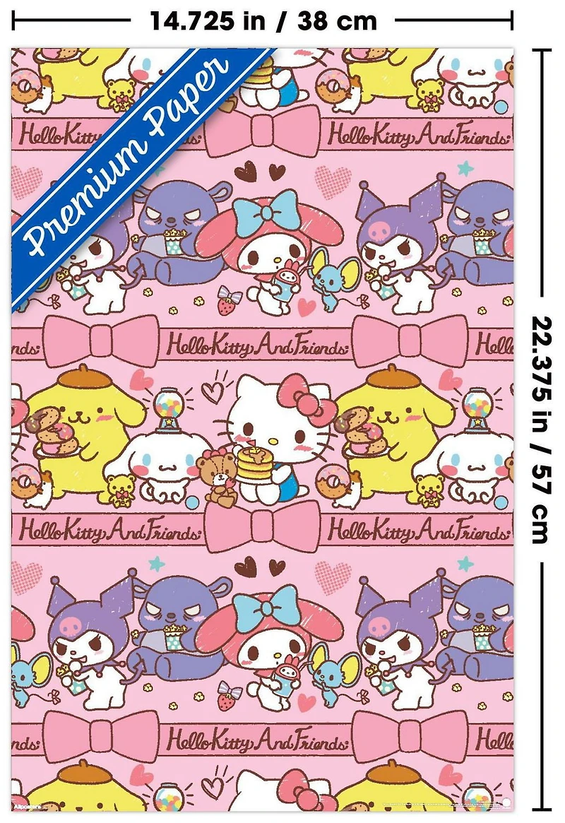 Hello Kitty et ses amis : 25 heures de goûter - Collage