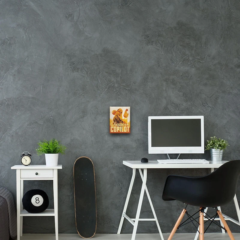 Artissimo Designs Copilot Chewie Printed Canvas - 6.5W x 8.5H x .5D