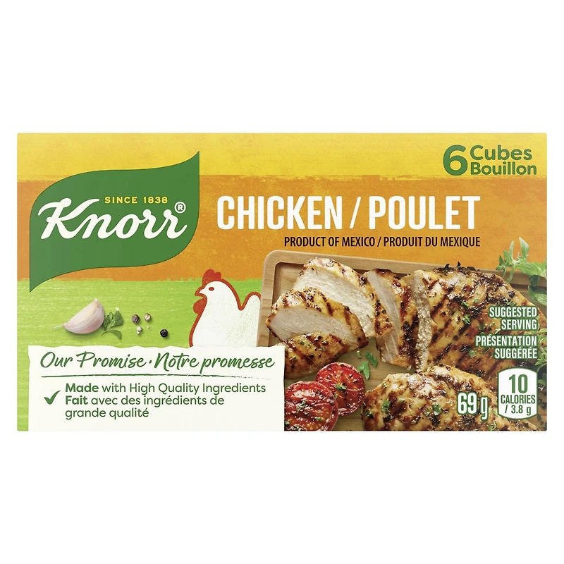 Cubes de bouillon Knorr Poulet 69 g Cubes de bouillon