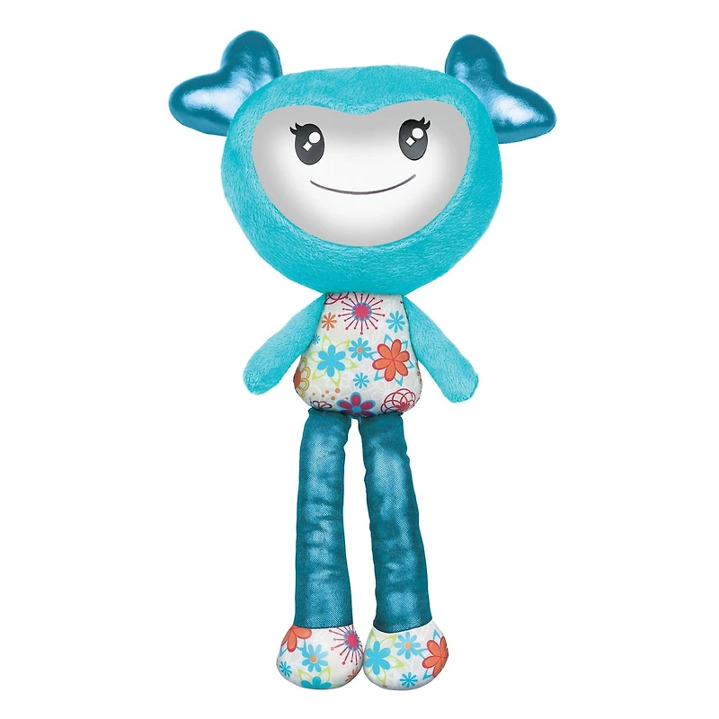 Jouet en peluche interactive de Brightlings en turquoise de 15 po