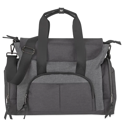 Sac de voyage pour couches de bébé de Baby Essentials, gris 14 poches