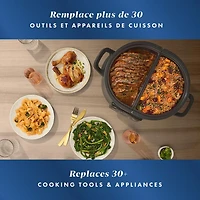 Multicuiseur Duo Crock-Pot et mijoteuse programmable avec fonction cuire à four
