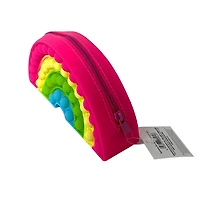 P+G RAINBOW SHAPED POPPER POUCH
