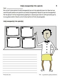 Poster Pals French (Fsl) Guided Journaling Classroom Reproducibles