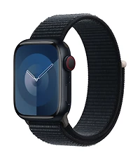 Apple Watch Series 9 GPS +Cellular 41mm Silver Aluminium Case with Winter Blue Sport Loop