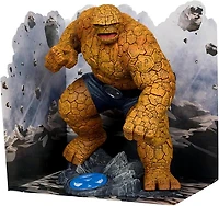 Marvel The Thing 1:10 Scale Collectible avec Scène Fantastic Four #642