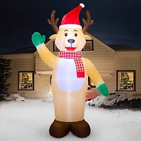 Occasions Christmas 20 Foot Inflatable Colossal Waving Reindeer