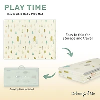 Dream On Me Play time tapis de jeu réversible pour bébé, Modèle # 460
