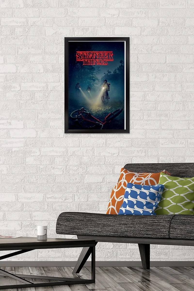 Netflix Stranger Things - Bikes Wall Poster, 22.375" x 34"