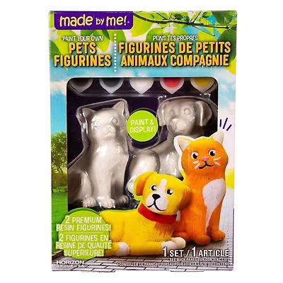 Paint Your Own Pet Figurines, Paint 2 resin figurines
