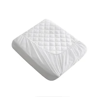 Marina Decoration Premium Luxury Ultra Soft Quilted Waterproof All Season Bedding Mattress Cover Protector Fitted Mattress Pad, Deep Pocket Fits Up to 16 Inch