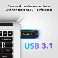 flash Lexar® JumpDrive® S80 USB 3.1 64GB JumpDrive USB