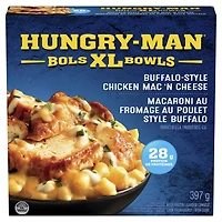Hungry Man XL Buffalo Chicken Mac/Cheese Bowl, 397g