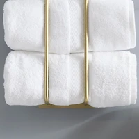 Cody Metal Towel Rack, Gold (2 Pack)