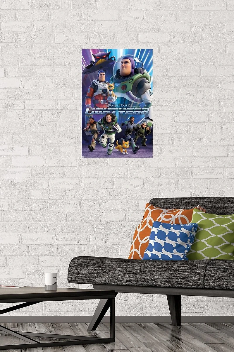 Disney Pixar Lightyear - Group Wall Poster with Magnetic Frame, 22.375" x 34"