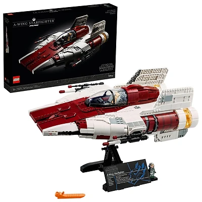 LEGO Star Wars A-wing Starfighter 75275 Cool Collectible Toy Building Kit (1,673 Pieces)