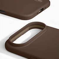 Ideal of Sweden Silicone MagSafe Case Mocha Mousse for iPhone 17 Pro