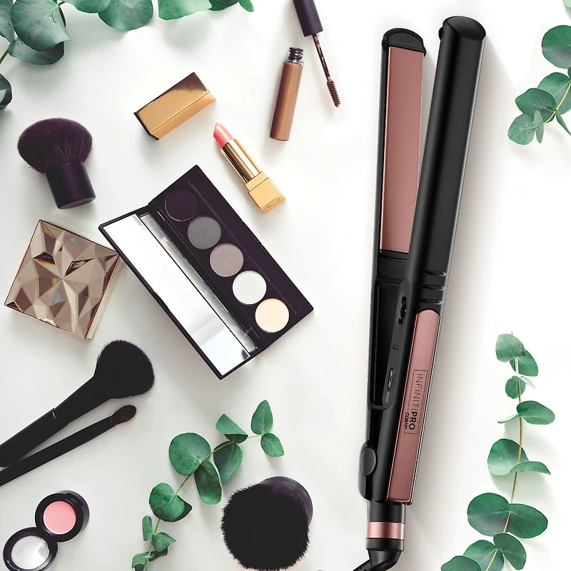 Fer à Lisser en Rose Doré de 1 po Infinitipro par Conair ® - cadeaux pour elle Fer à Lisser