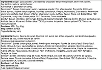 Veritable Chocolat au Lait " Gardien De But Hockey"