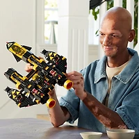 LEGO Icons Blacktron Renegade - DIY Kit for Adults 18+ - Building Blocks for Men and Women -Collectible Set for Adult Fans - Reimagine the Iconic 1980s Spaceship - 10355