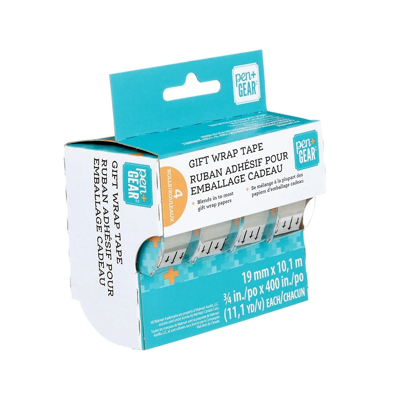 Pen & Gear® Tape Caddy, WM-GWD3411C4-C, for Walmart, 4 per pack