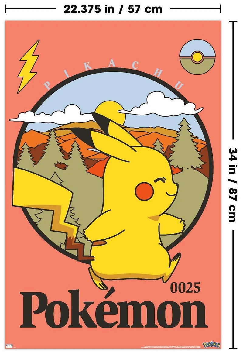Pokémon - Aventure en plein air avec Pikachu