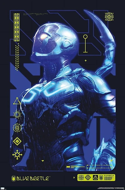 DC Comics Movie Blue Beetle - Biotech Wall Poster, 22.375" x 34"