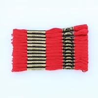 DMC Red Cotton 6 Strand Floss 8m