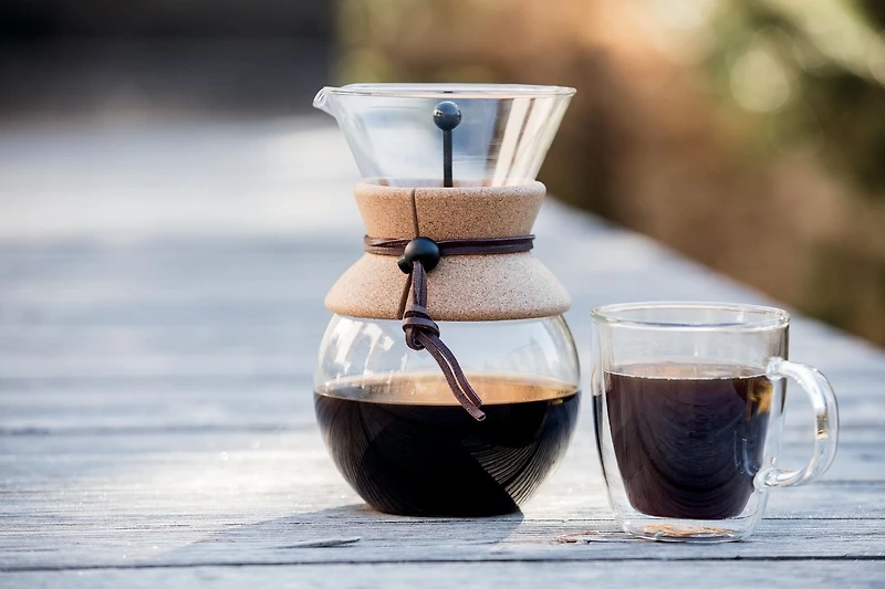 Bodum Pour Over Cafetière avec filtre permanent Verser, 1L, 34oz