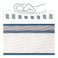 Zinus 8 inch Spring Sensation Hybrid Mattress