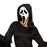 Sassy Ghost Face Costume - Women - L, Large