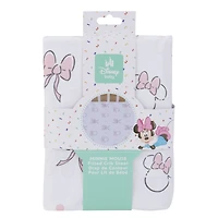 Minnie Mouse Sweet Bows Fitted Crib Sheet, Infant Girl, Pink