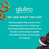 Glutino Gluten Free Covered Pretzels – Yogurt Flavour - No Artificial Colours or Flavours - No Egg Ingredients - Non-GMO Project Certified and Kosher - Certified Yogurt Flavoured Pretzels - 156 g