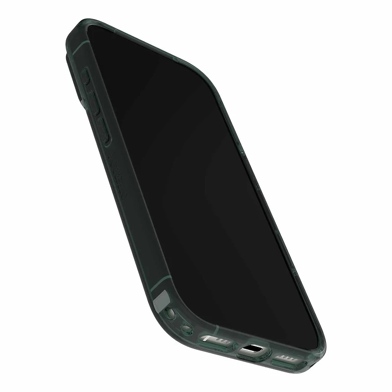 OtterBox Étui Symmetry Clear MagSafe avec Contrôle de la Caméra Golden Bloom (Vert) pour iPhone 17