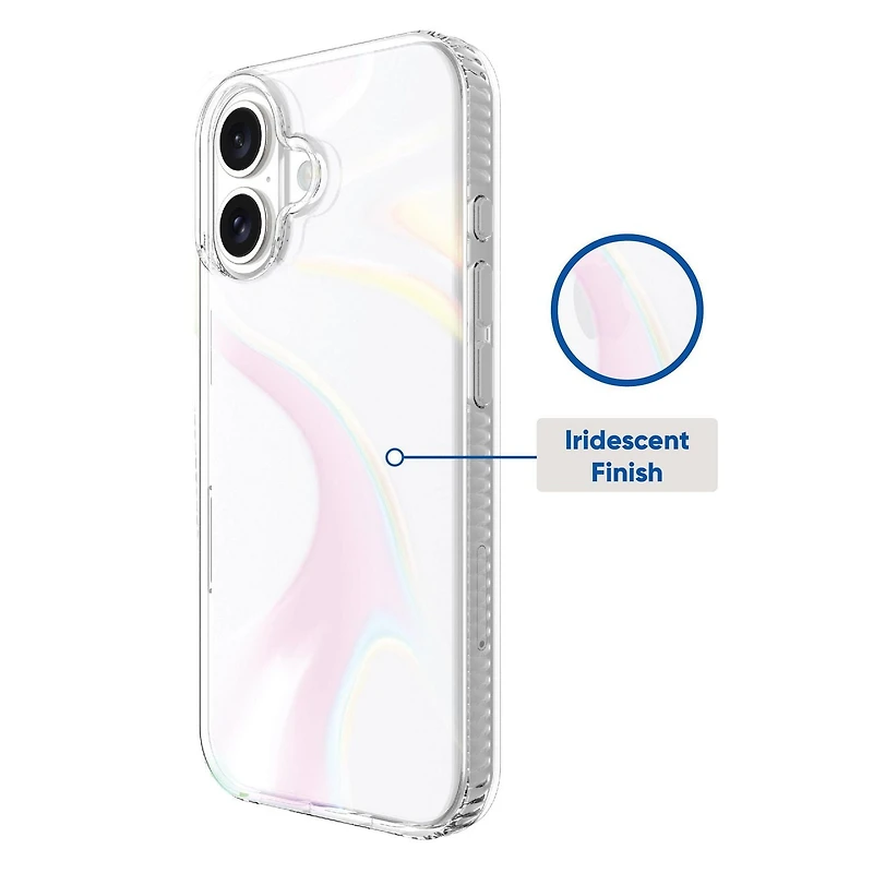 Iridescent Illusion - Coque de téléphone haute couture pour iPhone 16