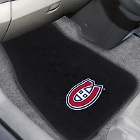 Fanmats NHL Canadiens Embroidered 2PC Car Mat