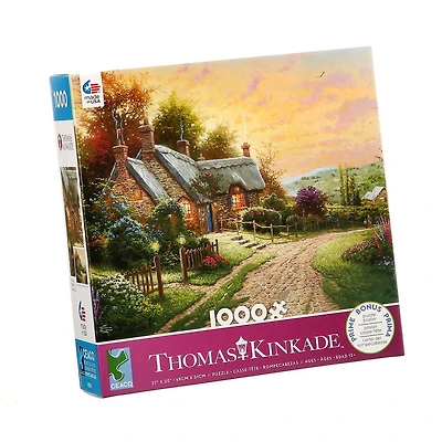 Thomas Kinkade A Peaceful Time 1000-Piece Jigsaw Puzzle