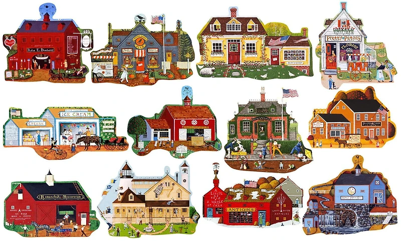 Cra-Z-Art 12 Puzzles - Rue Principale