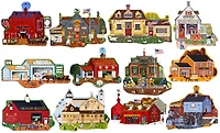 Cra-Z-Art 12 Puzzles - Rue Principale