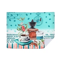 IH Casa Decor Microfibre Drying Mat Coffee To Go - Set of 2