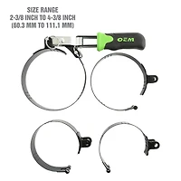 Clé à pivot 4 dans 1 pour filtre à huile OEMTOOLS